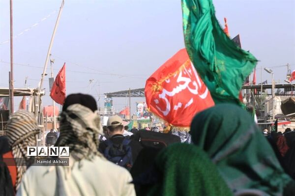 میزبانی مرز تمرچین از زائران اربعین