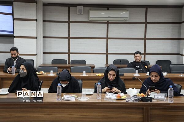 نشست خبری قائم مقام سازمان دانش‌آموزی با موضوع «موکب فرزندان حاج قاسم»