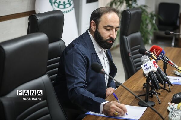 نشست خبری قائم مقام سازمان دانش‌آموزی با موضوع «موکب فرزندان حاج قاسم»