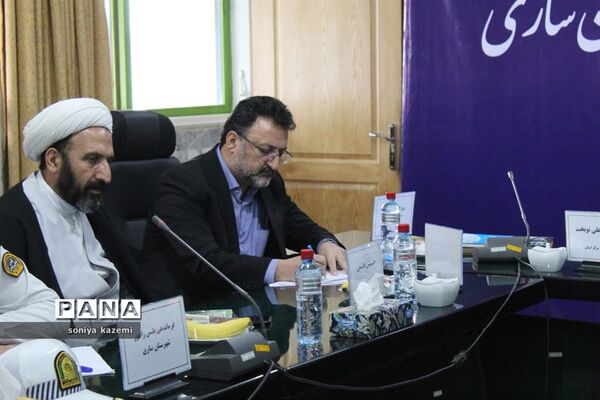 نشست شورای آموزش و پرورش در ساری