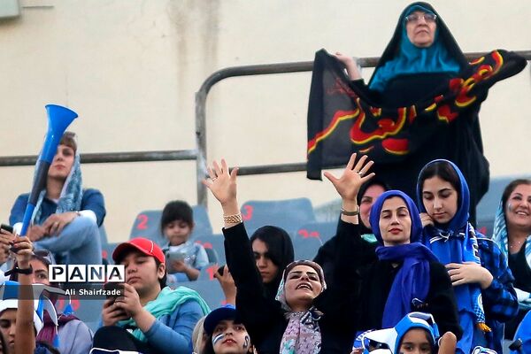 دیدار تیم های استقلال تهران و نساجی مازندران