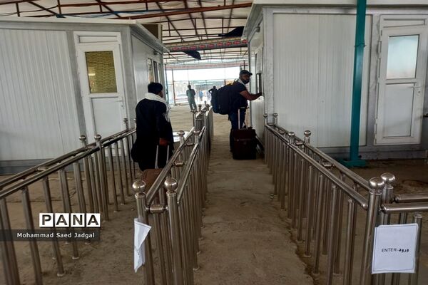پذیرایی از زائران پاکستانی اربعین در مرز بین‌المللی ریمدان