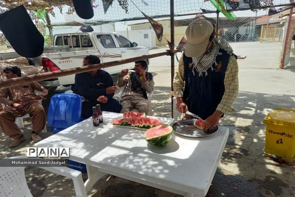 پذیرایی از زائران پاکستانی اربعین در مرز بین‌المللی ریمدان