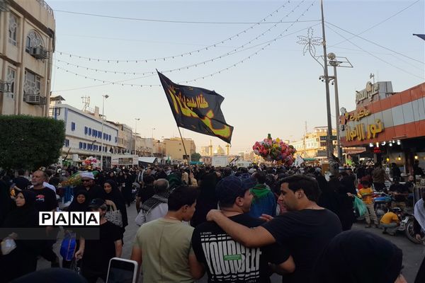 سیل عاشقان حسینی در کربلا