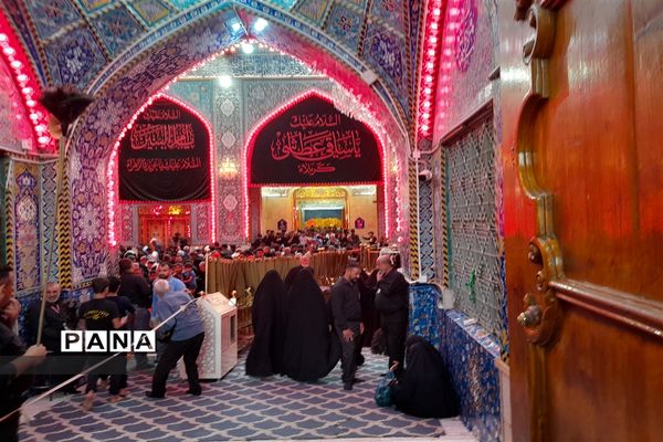 سیل عاشقان حسینی در کربلا