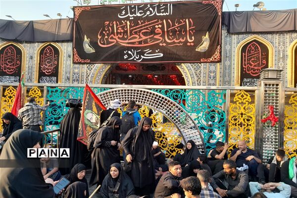 سیل عاشقان حسینی در کربلا