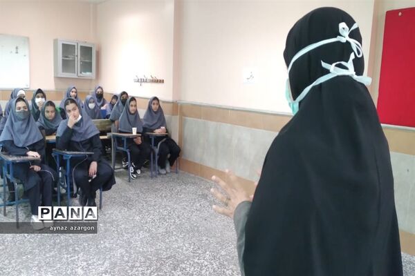 مانور بازگشایی مدارس قائمشهر