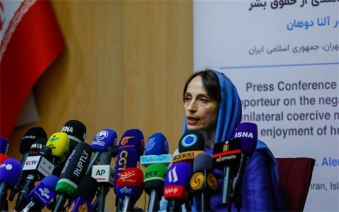 گزارشگر ویژه سازمان ملل: تحریم‌ها علیه ایران متوقف شود