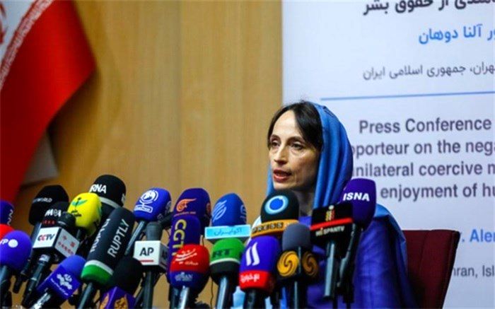 گزارشگر ویژه سازمان ملل: تحریم‌ها علیه ایران متوقف شود