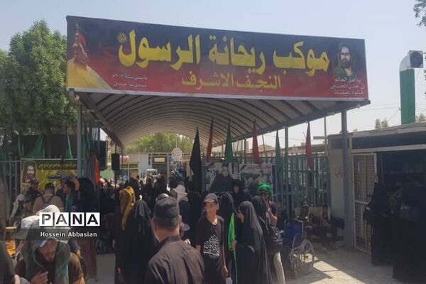 برپایی موکب‌های خدماتی کشورهای مختلف در مسیر نجف به کربلا
