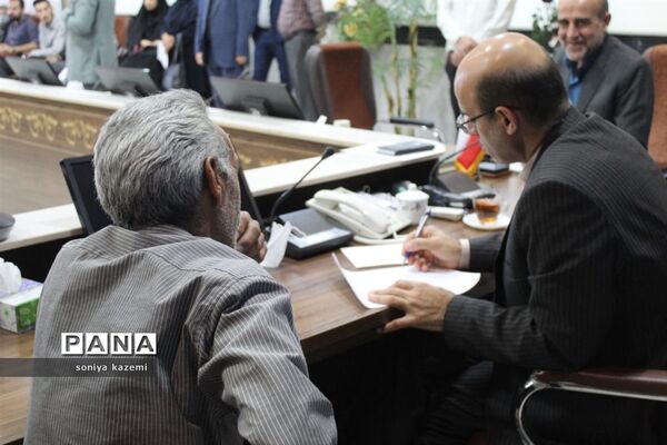 ملاقات عمومی در اداره‌کل آموزش و پرورش مازندران