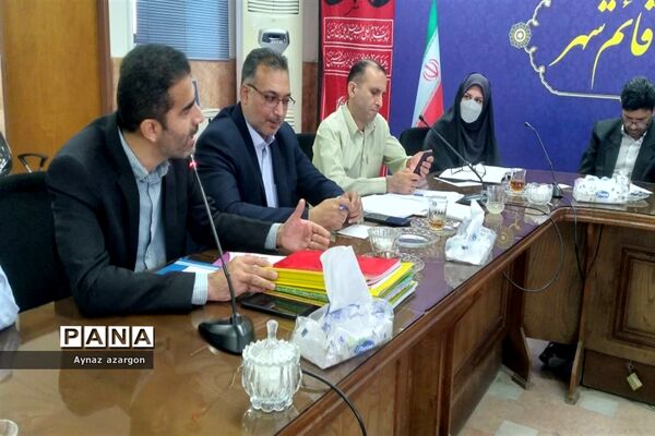 نشست شورای آموزش و پرورش در قائمشهر