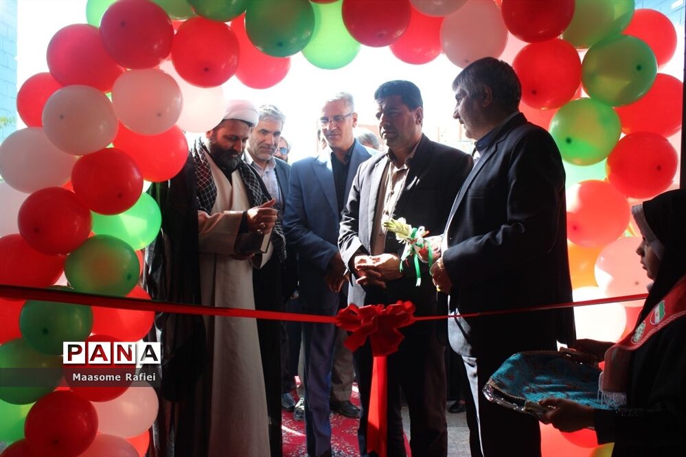 افتتاح مدرسه خیرساز شاهد رهبرنیا در شهرستان گلبهار