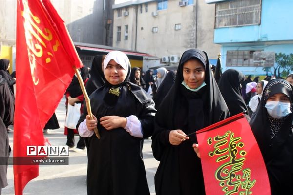 پیاده‌روی بزرگ اربعین در رکاب زینب شهرستان ساری