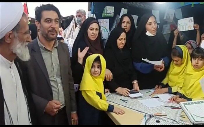 بازدید نماینده ولی فقیه از موکب سازمان دانش‌آموزی چهارمحال و بختیاری/ فیلم
