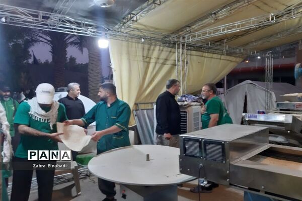 بازدید مسئولان شهرستان ملارد از موکب حضرت رقیه(س)