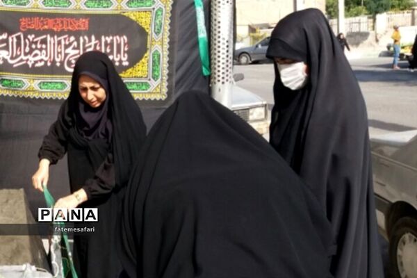 برپایی موکب اربعین حسینی در شهرستان فیروزکوه