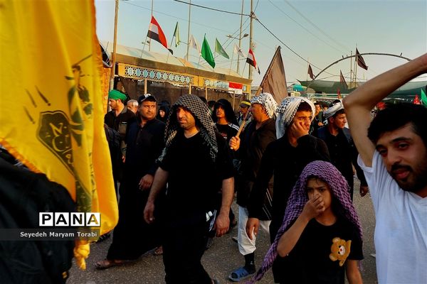 در مسیر بهشت، حضور کودکان و نوجوانان در راهپیمایی اربعین حسینی