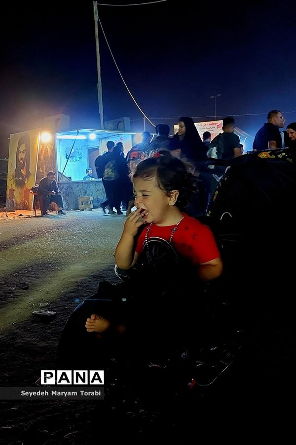 در مسیر بهشت، حضور کودکان و نوجوانان در راهپیمایی اربعین حسینی