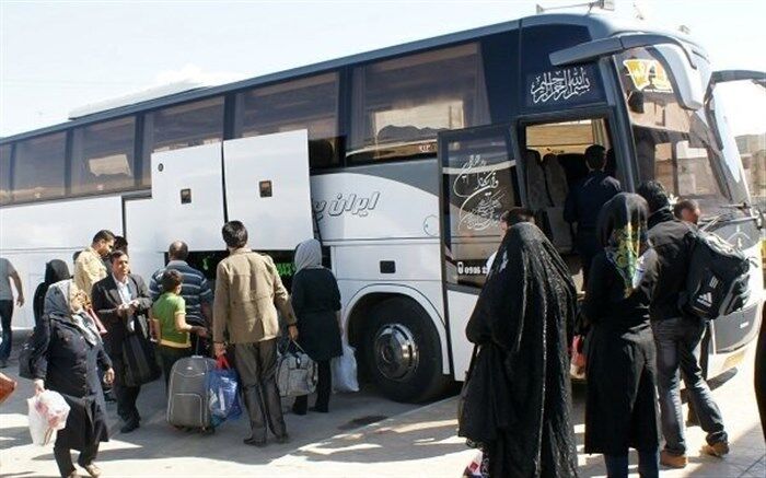 رشد ۲۵ درصدی اعزام اتوبوس‌های اربعین