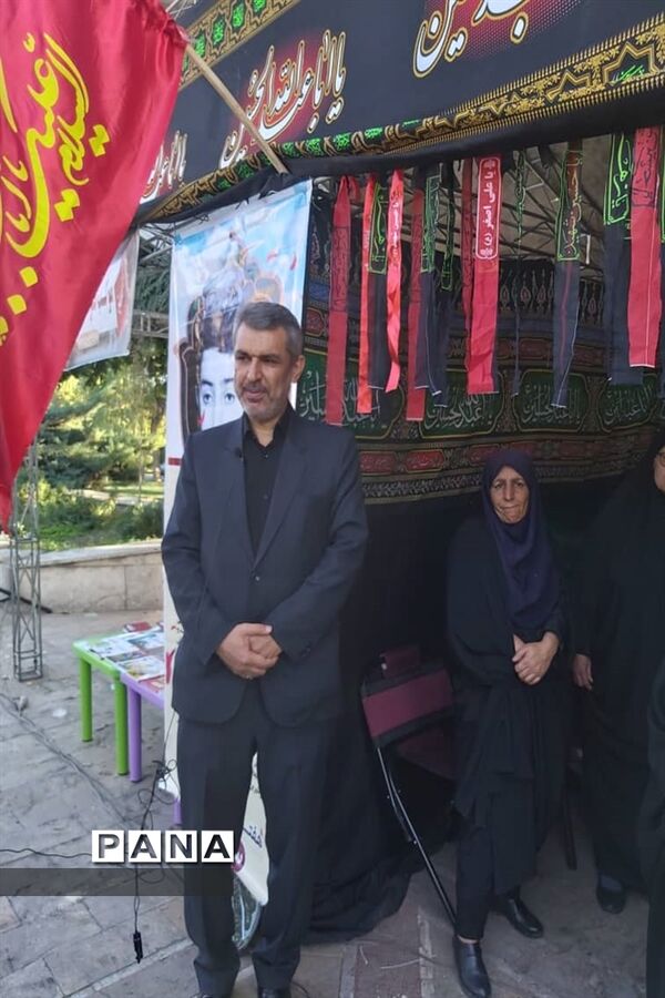 بر پایی موکب های اربعین حسینی دراستان  البرز