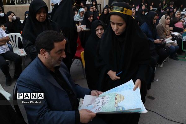 موکب دانش‌آموزی جاماندگان اربعین در تبریز