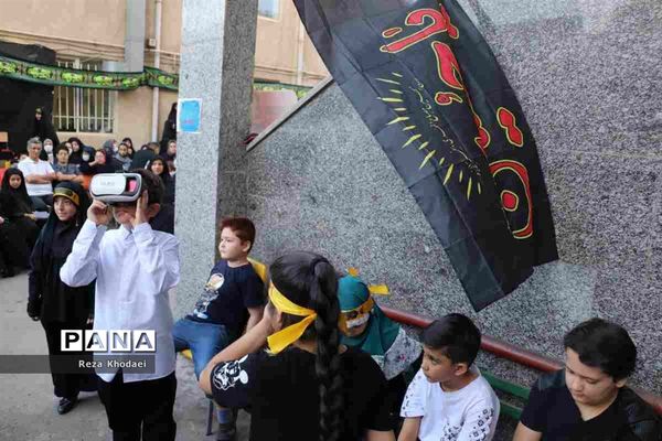 موکب دانش‌آموزی جاماندگان اربعین در تبریز