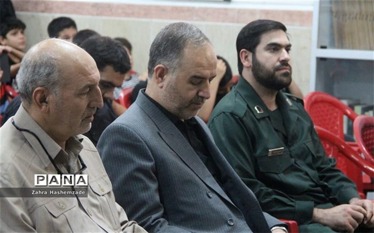 مراسم بزرگداشت اربعین حسینی در دبیرستان مهدیه ناحیه یک شهرری
