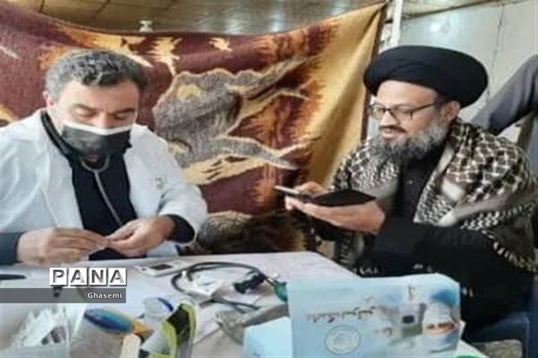 برپایی موکب خدماتی پزشکی نجف آباد در مسیر نجف به کربلا