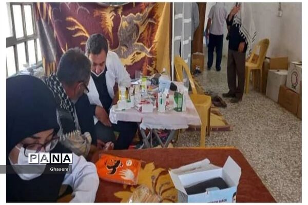 برپایی موکب خدماتی پزشکی نجف آباد در مسیر نجف به کربلا