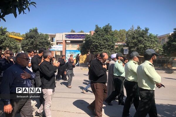 مراسم پیاده‌روی جاماندگان اربعین حسینی در جویبار