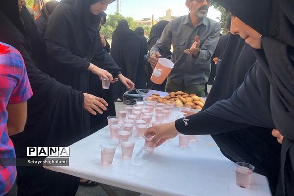 مراسم پیاده‌روی جاماندگان اربعین حسینی در جویبار
