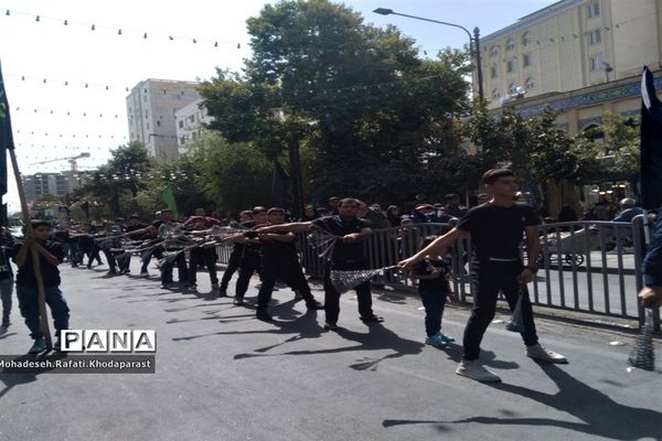 عزاداری در ساحت مقدس امام رضا(ع)