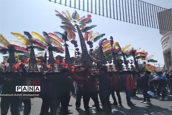 عزاداری در ساحت مقدس امام رضا(ع)