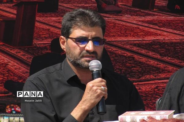 راهپیمایی جاماندگان اربعین حسینی در شهرستان اقلید استان فارس
