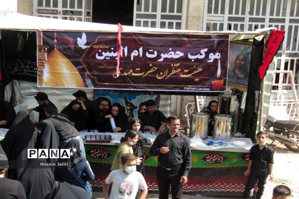 راهپیمایی جاماندگان اربعین حسینی در شهرستان اقلید استان فارس