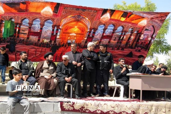 راهپیمایی جاماندگان اربعین حسینی در شهرستان اقلید استان فارس