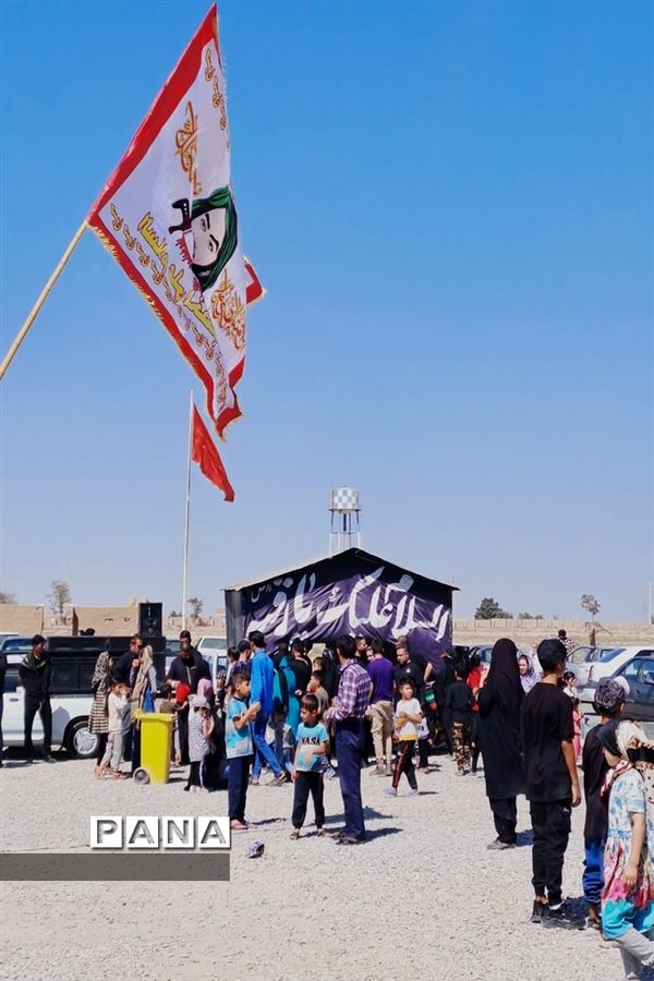 پیاده‌روی عاشقان جامانده از اربعین حسینی در البرز