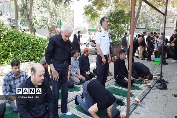 مراسم اربعین حسینی در جوار حرم مطهر رضوی