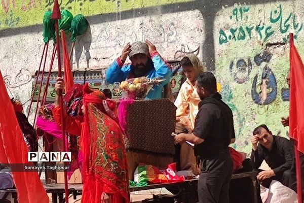 اجرای تعزیه‌خوانی واقعه کربلا در بهارستان دو