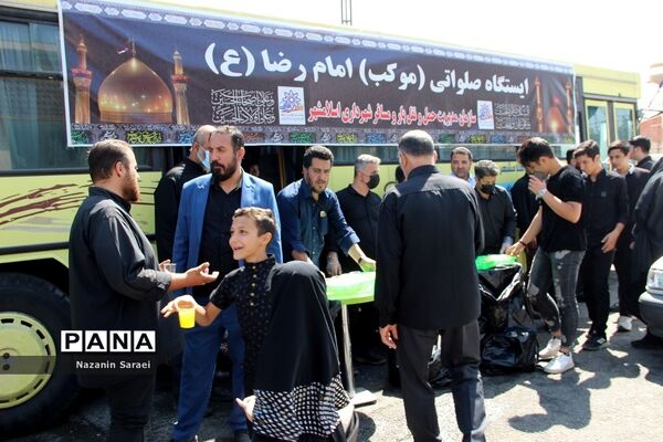 شورحضور جاماندگان کربلای حسینی در راهپیمایی اربعین اسلامشهر