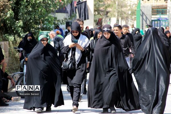 شورحضور جاماندگان کربلای حسینی در راهپیمایی اربعین اسلامشهر