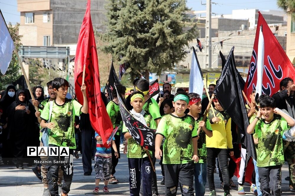 شورحضور جاماندگان کربلای حسینی در راهپیمایی اربعین اسلامشهر