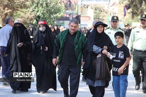 شورحضور جاماندگان کربلای حسینی در راهپیمایی اربعین اسلامشهر