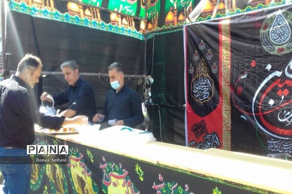عزاداری بهارستانی‌ها در روز اربعین حسینی