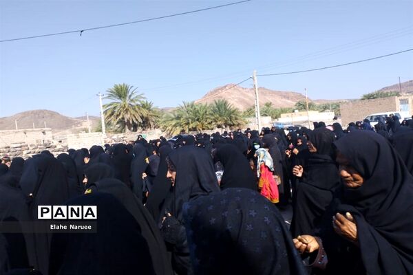 مراسم پیاده‌روی دلدادگان حسینی (ع) در بزمان