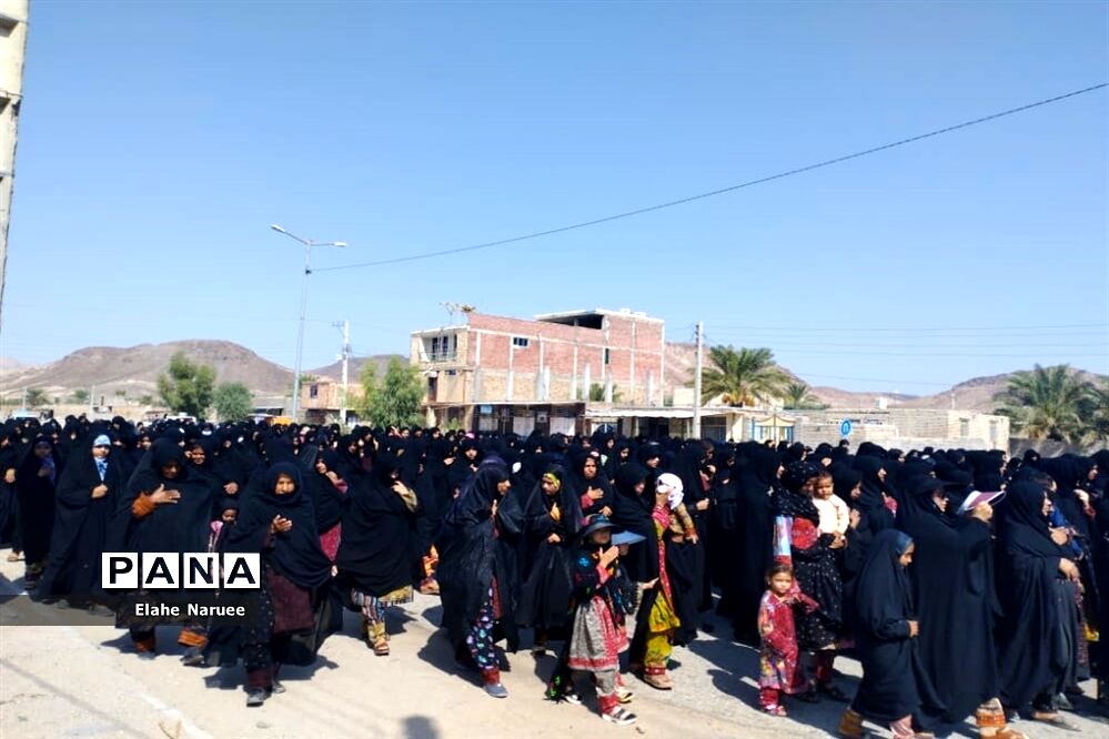 مراسم پیاده‌روی دلدادگان حسینی (ع) در بزمان