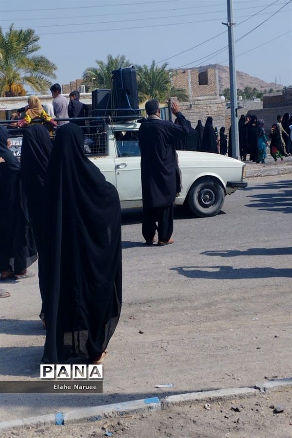 مراسم پیاده‌روی دلدادگان حسینی (ع) در بزمان