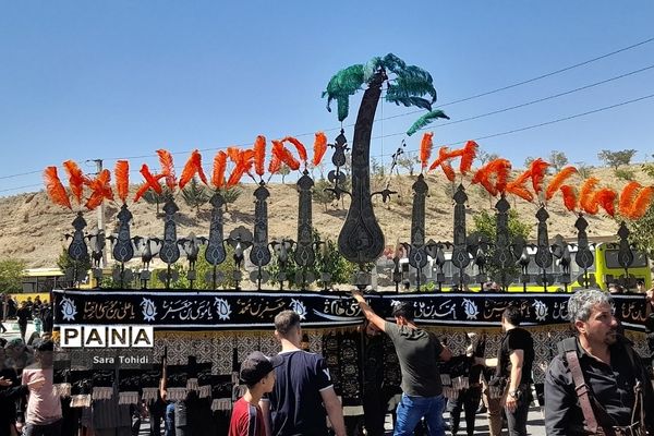 مراسم با شکوه پیاده‌روی جاماندگان اربعین حسینی در شهرستان پردیس