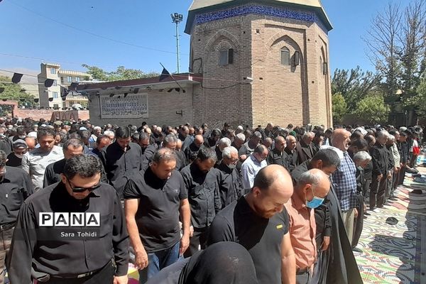 مراسم با شکوه پیاده‌روی جاماندگان اربعین حسینی در شهرستان پردیس